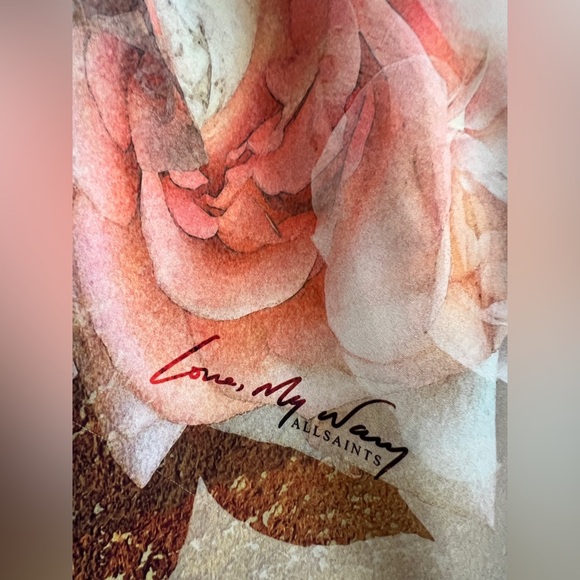 🩵🪷ALLSAINTS BRYONY ROSALIA IJ SUNRISE BLUE🪷🩵 - Picture 6 of 8